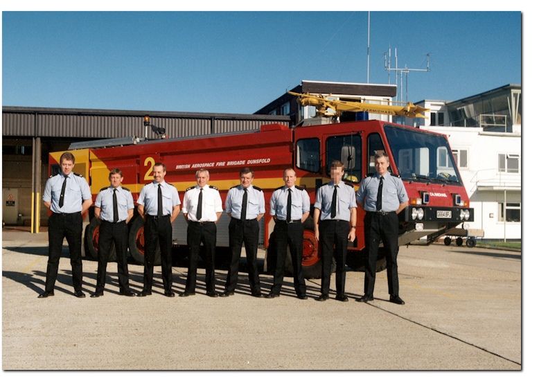 Group photo of Dunsfold Crew
